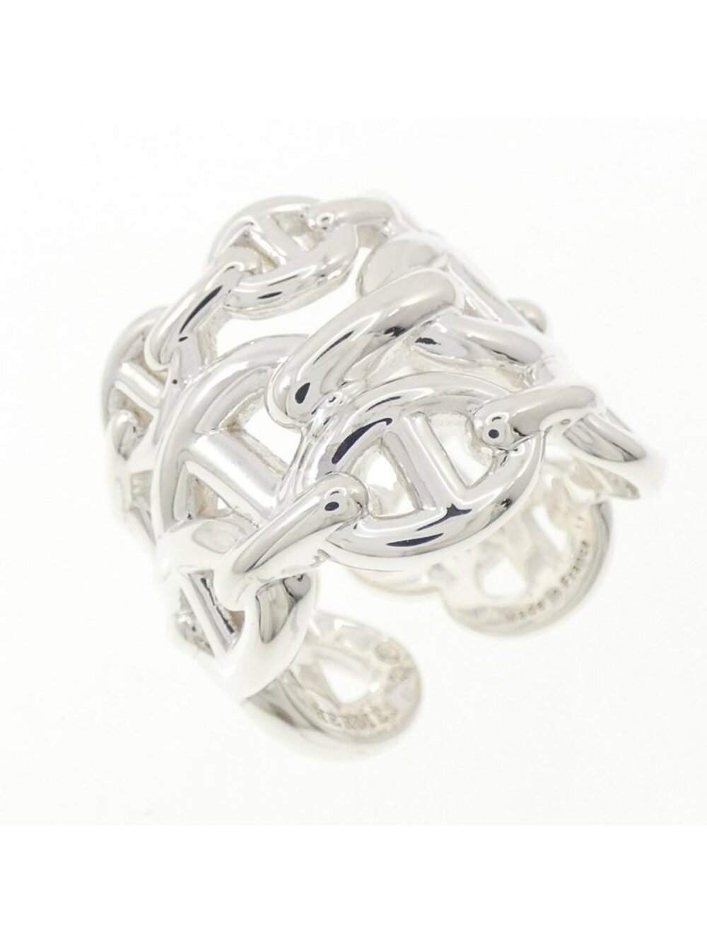 Hermes Chaine D'ancre Enchainee Ring
